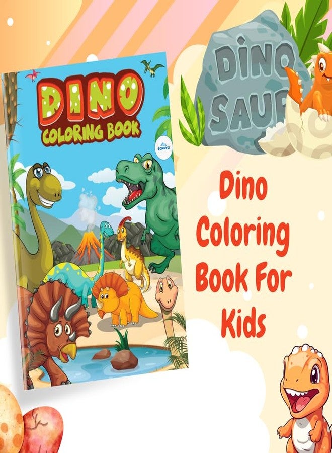 Sakuya Animals Coloring Book for Kids | Animal Coloring Page for Toddlers | Fun Activity for Boys and Girls |Baby Shower Activities-Dinosaur - Image 2